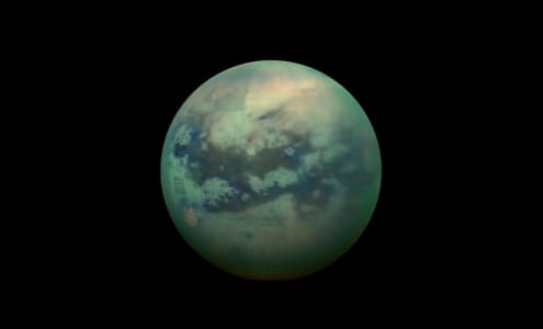 satürnün uydusu titan