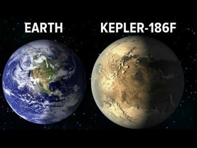 kepler186f ve dünya