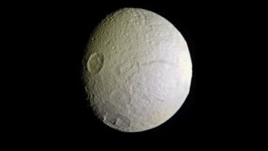 Satürnün uydusu tethys