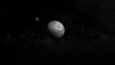 Mimas uydusu Saturn