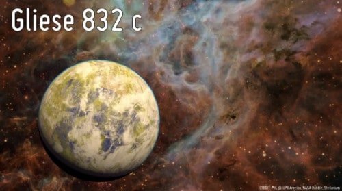Gliese 832 c Gezegeni