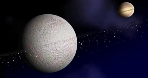 Saturn'un Uydusu Rhea