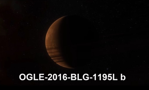 Ogle-2016-Blg-1195L B Gezegeni